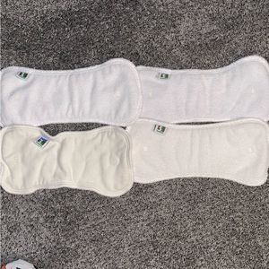 4 Best Bottom cloth diaper inserts hemp organic cotton